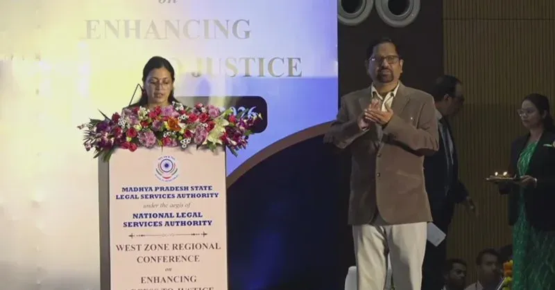 MP CM Mohan Yadav at West Zone Justice Conference in Indore