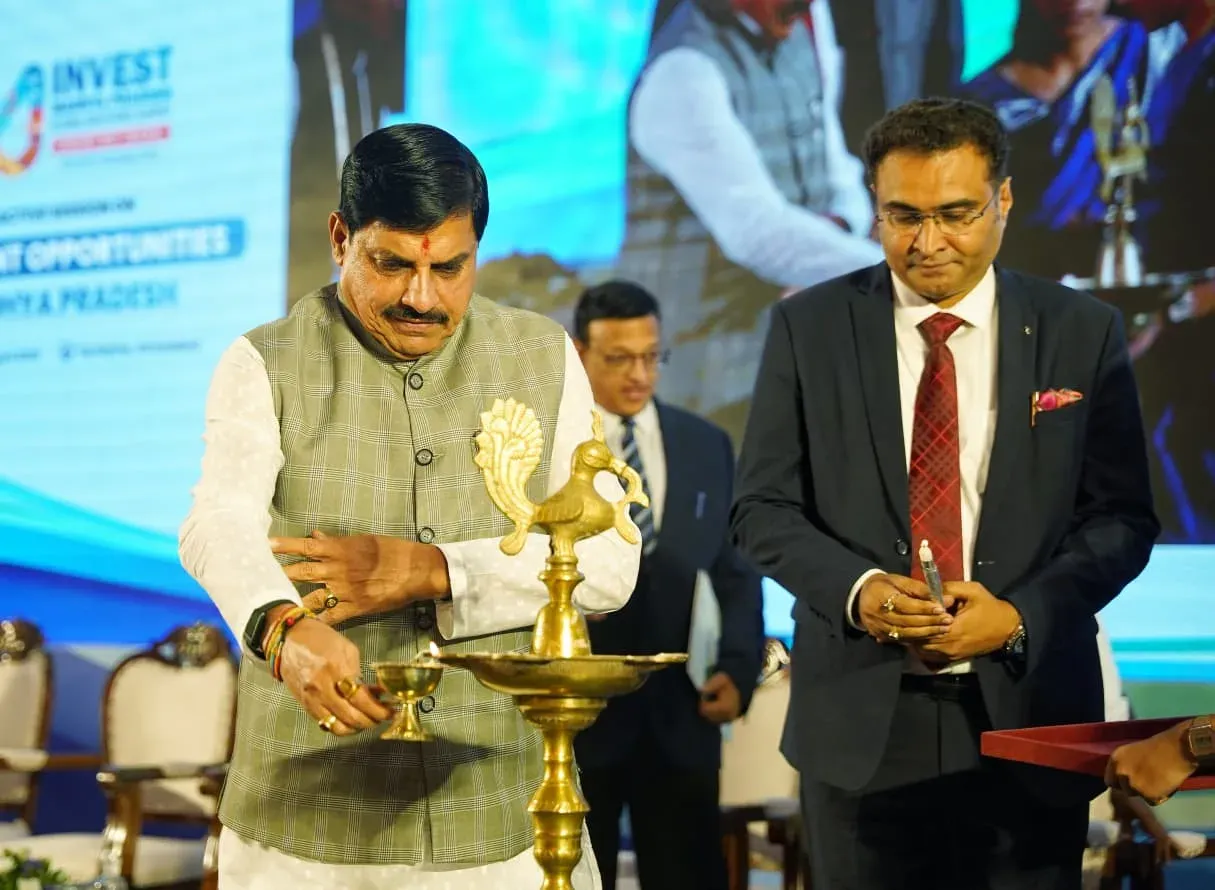 MP CM Mohan Yadav Courts Ahmedabad Investors in Sector Push