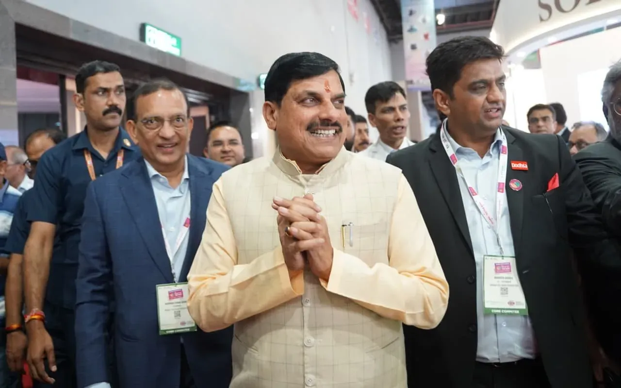 MP CM Mohan Yadav Engages With BharatTex2026 Ahead of Textile Conclave