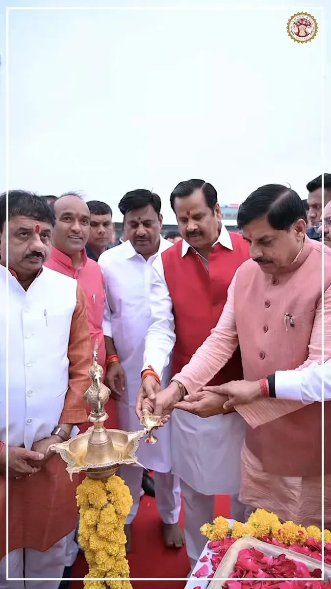 MP CM Mohan Yadav flags off Tiranga Yatra in Bhopal