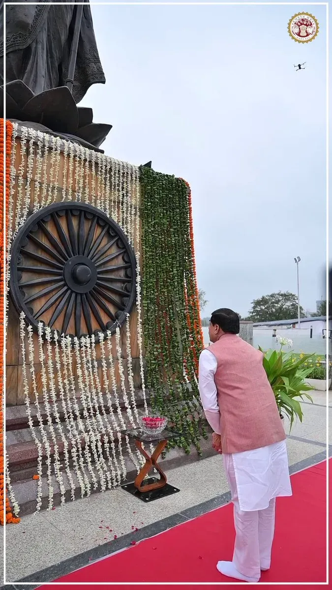 MP CM Mohan Yadav inaugurates 'Pravasi Senani Vithi' at Bhopal's Shaurya Smarak