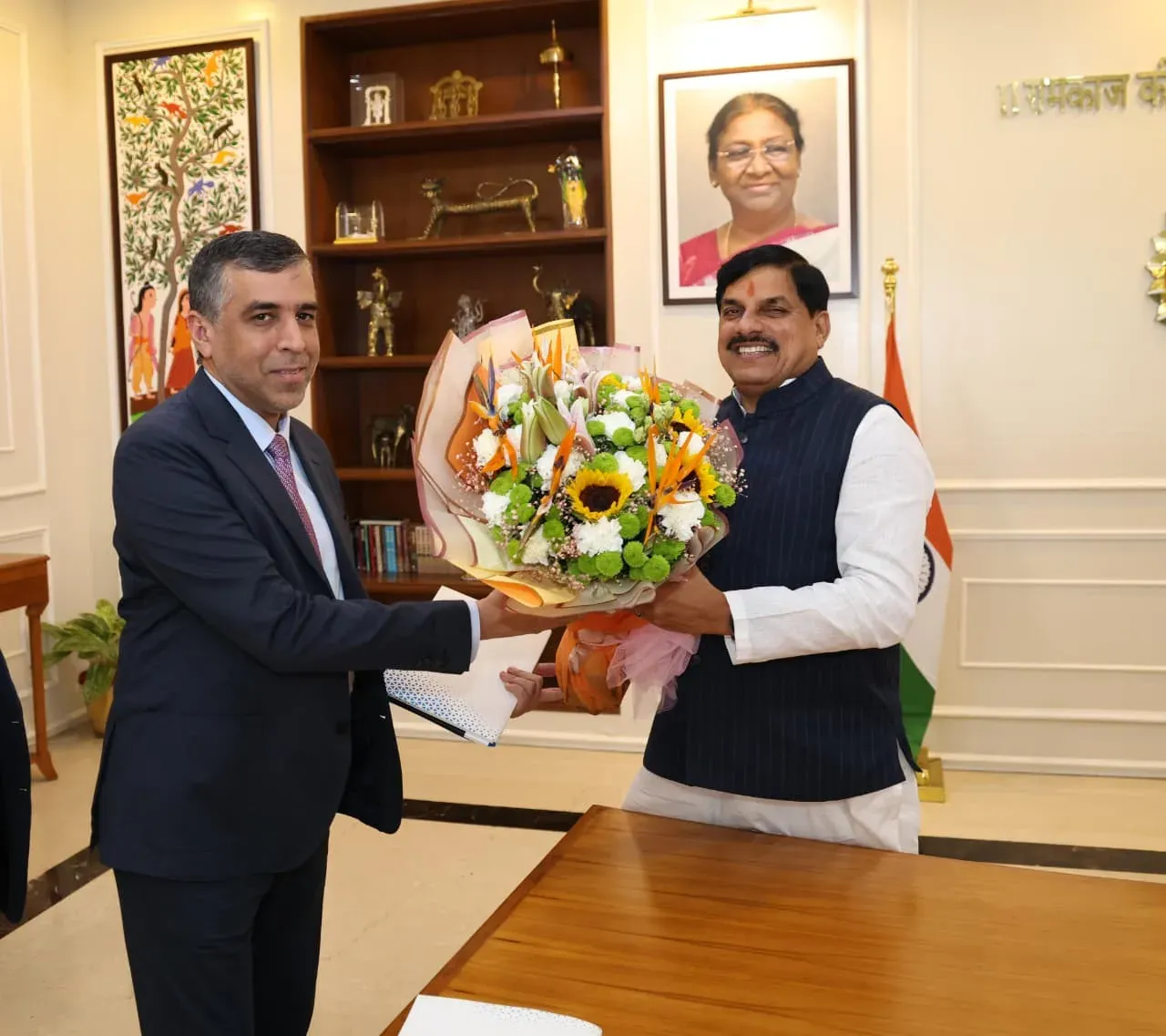 MP CM Mohan Yadav Invited to Dubai Investment Meet