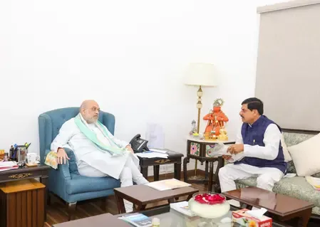 Madhya Pradesh CM Mohan Yadav Engages with Amit Shah and Nitin Nabin in Delhi