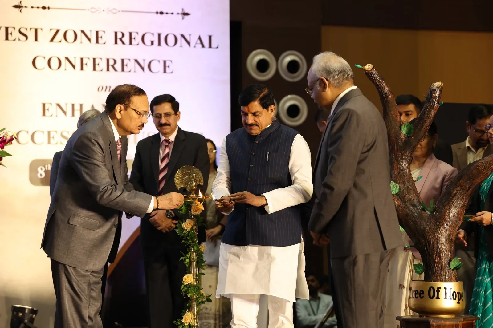 MP CM Mohan Yadav Opens West Zone Legal Aid Conference in Indore