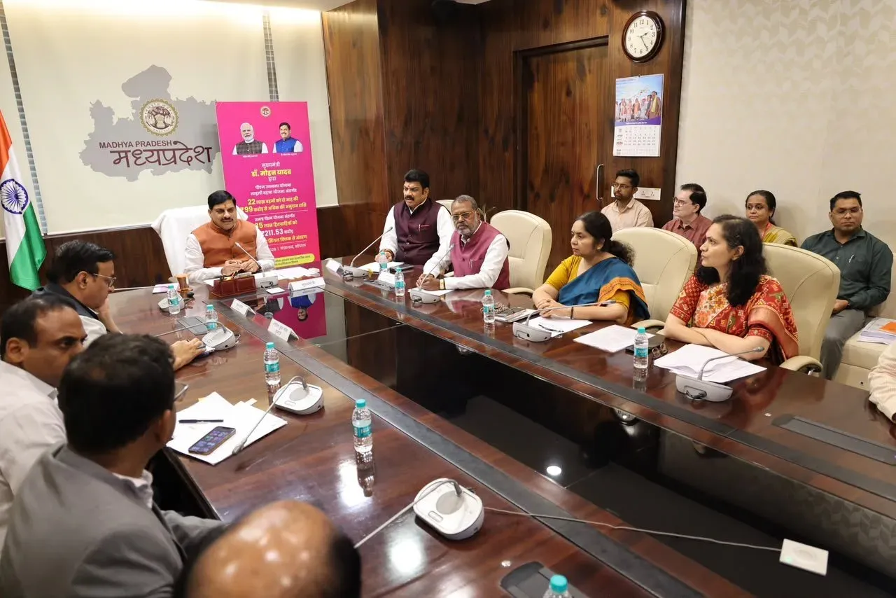 MP CM Mohan Yadav transfers ₹310 cr to 57 lakh beneficiaries