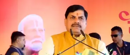 MP CM Mohan Yadav flags off Somnath Swabhiman Yatra from Bhopal