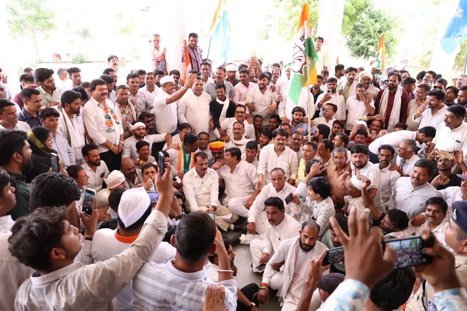 Congress Mobilizes Statewide Protests Over Wheat Procurement Delays in MP