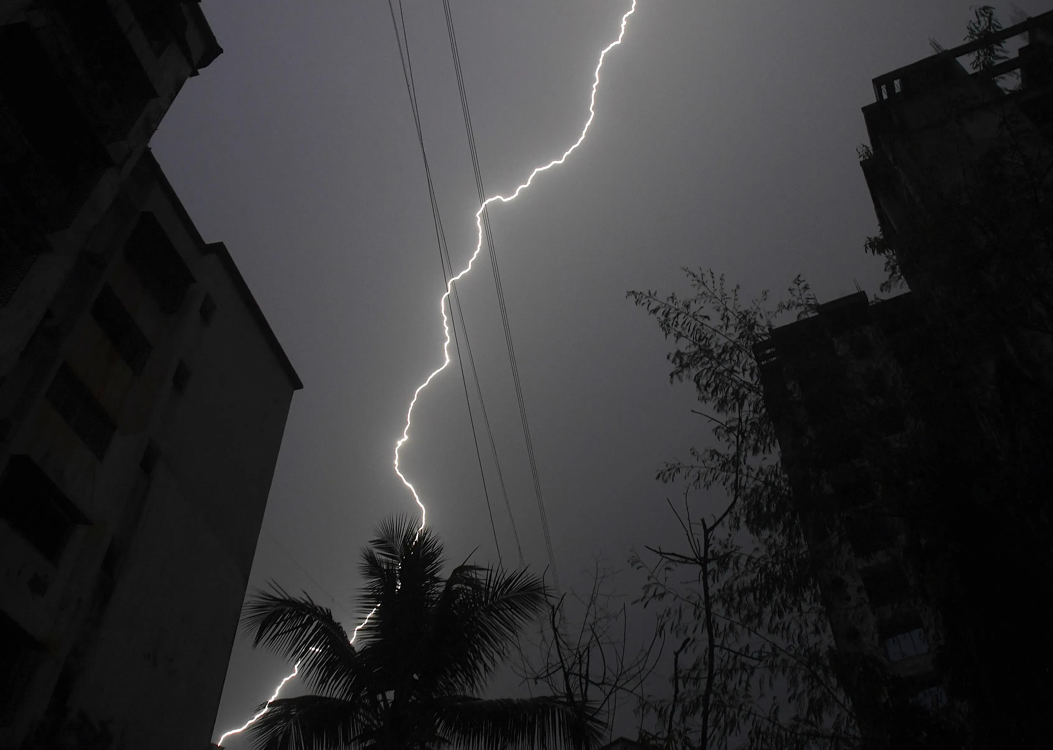 What Happened in Satna During Navratri? Eight Injured in Lightning Strike
