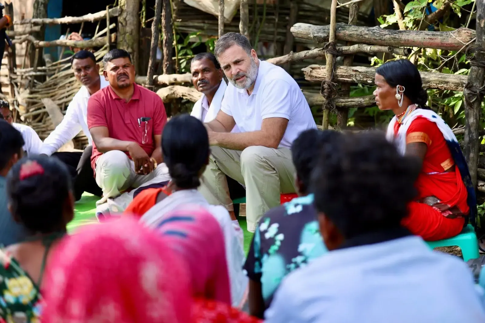 Rahul Gandhi in Balaghat: Demands land rights, Forest Rights Act for MP tribal families