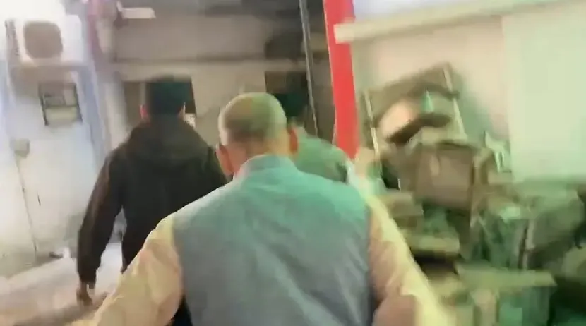 Lokayukta Presents Saurabh Sharma in Bhopal Court