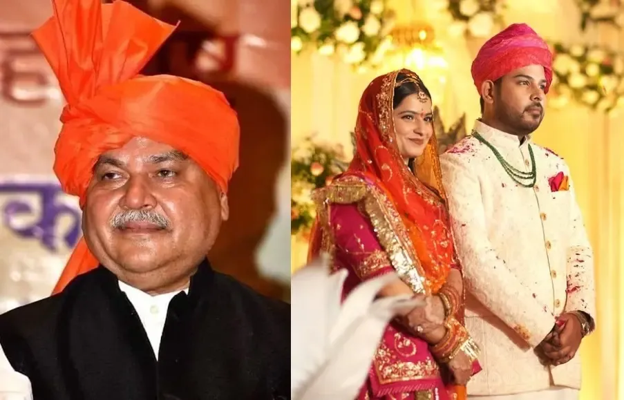 Will MP Speaker Narendra Singh Tomar's Son Celebrate His Wedding in Jaipur Today?