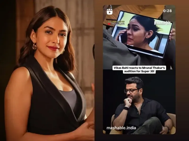 Mrunal Thakur Reminisces with Her Audition Clip from ‘Super 30’