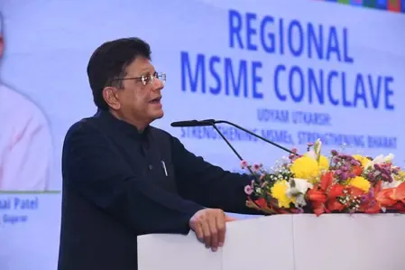 एमएसएमई कॉन्क्लेव में बोले पीयूष गोयल, 'विकसित भारत 2047' के लिए गुजरात बनेगा ग्रोथ इंजन