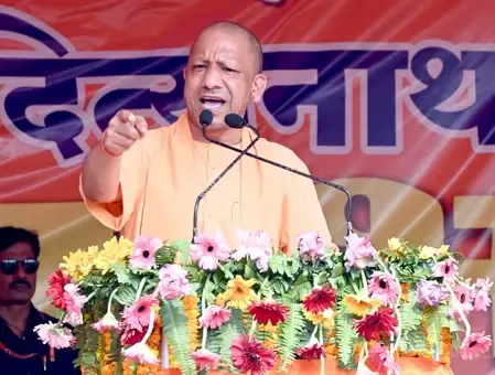 मुख्यमंत्री योगी ने बिहार के उपमुख्यमंत्री विजय कुमार सिन्हा के समर्थन में की रैली, कांग्रेस-राजद पर साधा निशाना