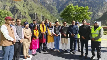 मुख्य निर्वाचन आयुक्त ज्ञानेश कुमार यमुनोत्री यात्रा पर पहुंचे, खरसाली में भव्य स्वागत