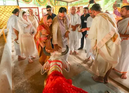 राजस्थान: मुख्यमंत्री भजनलाल शर्मा ने डीग के जरखोड गोधाम में की पूजा-अर्चना