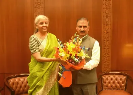 सीएम सुखविंदर सिंह सुक्खू ने वित्त मंत्री निर्मला सीतारमण से की मुलाकात, हिमाचल के लिए अतिरिक्त वित्तीय सहायता की मांग