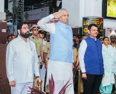 राजभवन में महाराष्ट्र के नवनियुक्त राज्यपाल का भव्य स्वागत, गार्ड ऑफ ऑनर मिला