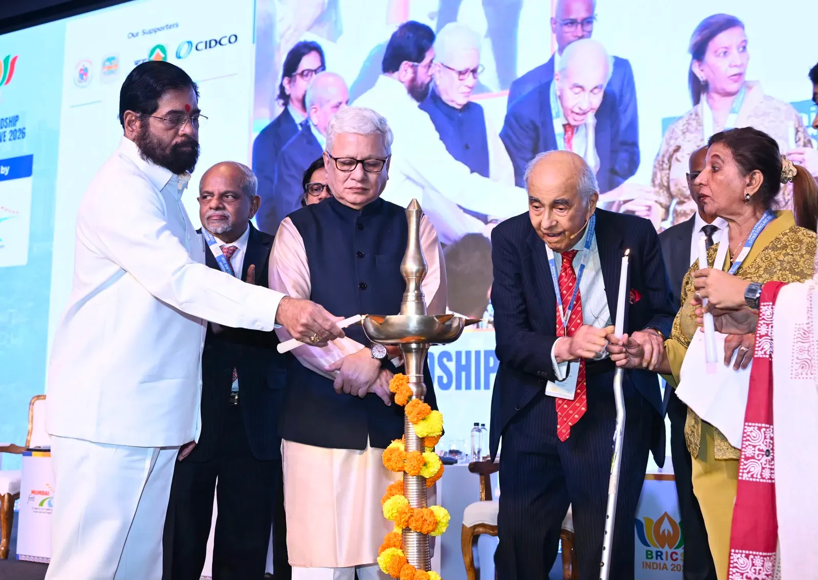 मुंबई में ब्रिक्स फ्रेंडशिप सिटीज कॉन्क्लेव 2026 शुरू, 15 शहरों के प्रतिनिधि जुटे; शिंदे बोले — 'शहर विकास के इंजन'