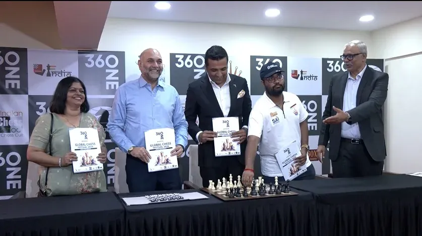मुंबई में 10-18 जून तक '360 ग्लोबल शतरंज महोत्सव 2026', भारत समेत 7 देशों के 58 शीर्ष खिलाड़ी मैदान में