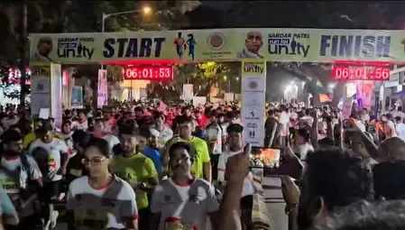 मुंबई में 'रन फॉर यूनिटी' का आयोजन, जन-जन को एकता और राष्ट्रनिर्माण का संदेश