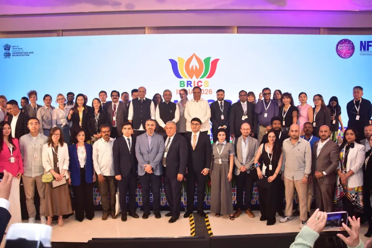 ब्रिक्स वेव्स बाजार 2026 मुंबई में शुरू, 21 देशों के 500+ प्रतिनिधि; रचनात्मक अर्थव्यवस्था में सहयोग पर जोर