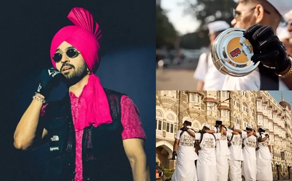 Dabbawalas of Mumbai Honor Diljit Dosanjh with a Touching Tribute