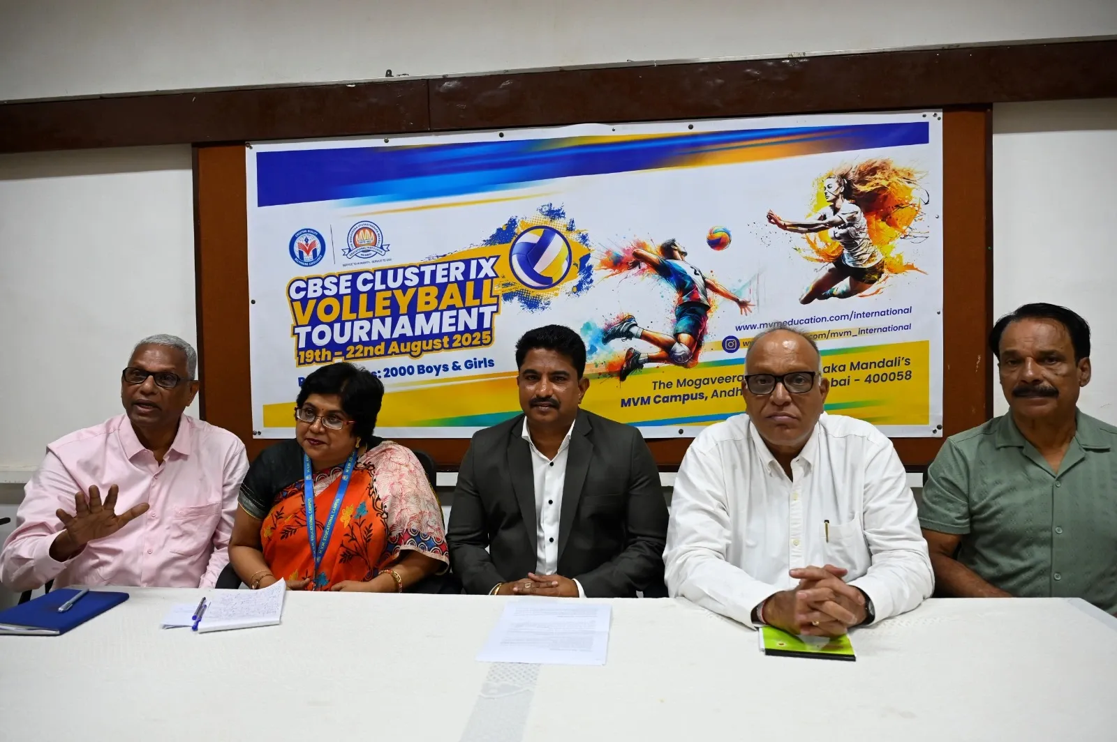 Is Mumbai's MVM International School Ready to Host Cluster IX of the CBSE Volleyball Tournament?