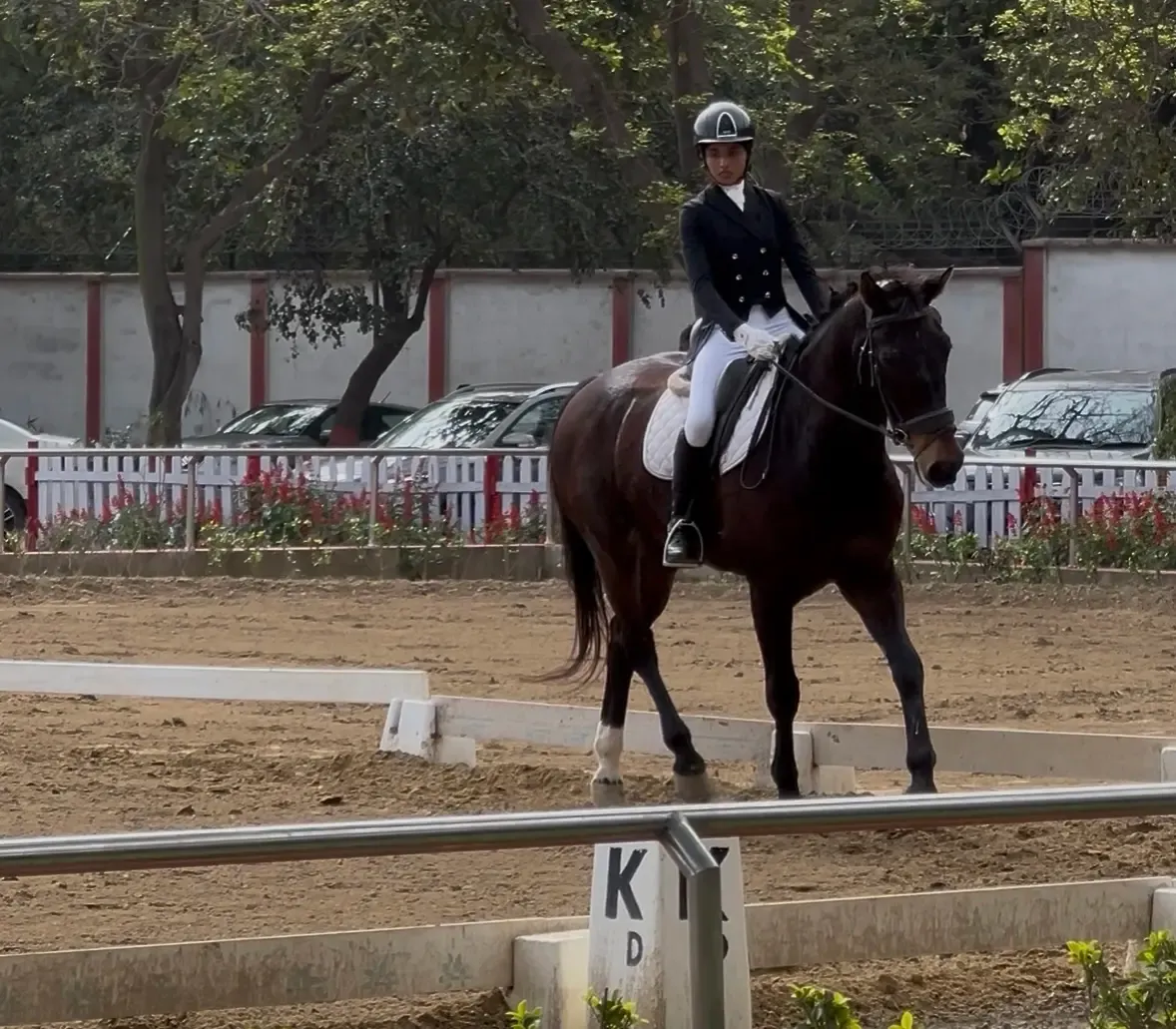 Stasya Pandya from Mumbai Shines at Delhi Horse Show 2026 with Two Team Medals