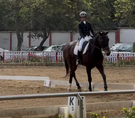 Stasya Pandya from Mumbai Shines at Delhi Horse Show 2026 with Two Team Medals