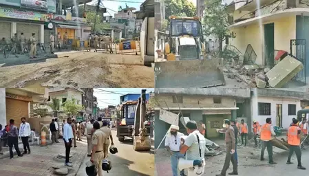 Nagpur Municipal Corporation Demolishes Fahim Khan's Home Linked to Violence