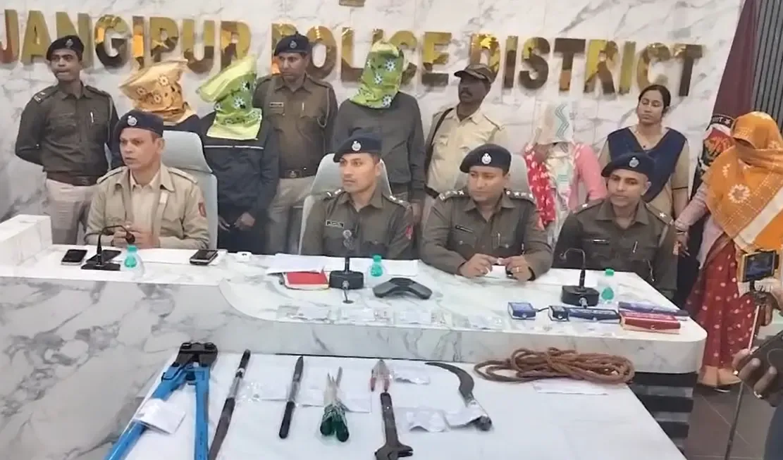 क्या मुर्शिदाबाद में ज्वेलरी शॉप डकैती का खुलासा हुआ?