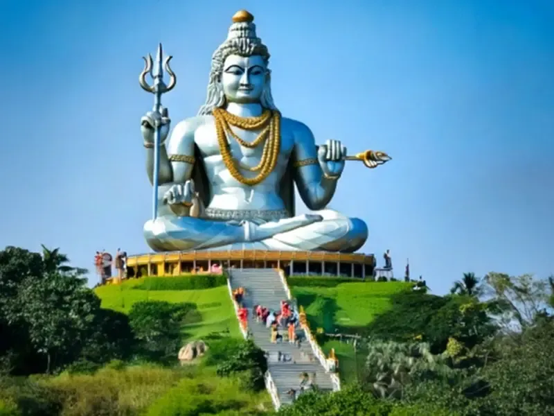 क्या मुरुदेश्वर शिव मंदिर का इतिहास रावण और भगवान गणेश से जुड़ा है? 123 फीट की प्रतिमा का रहस्य