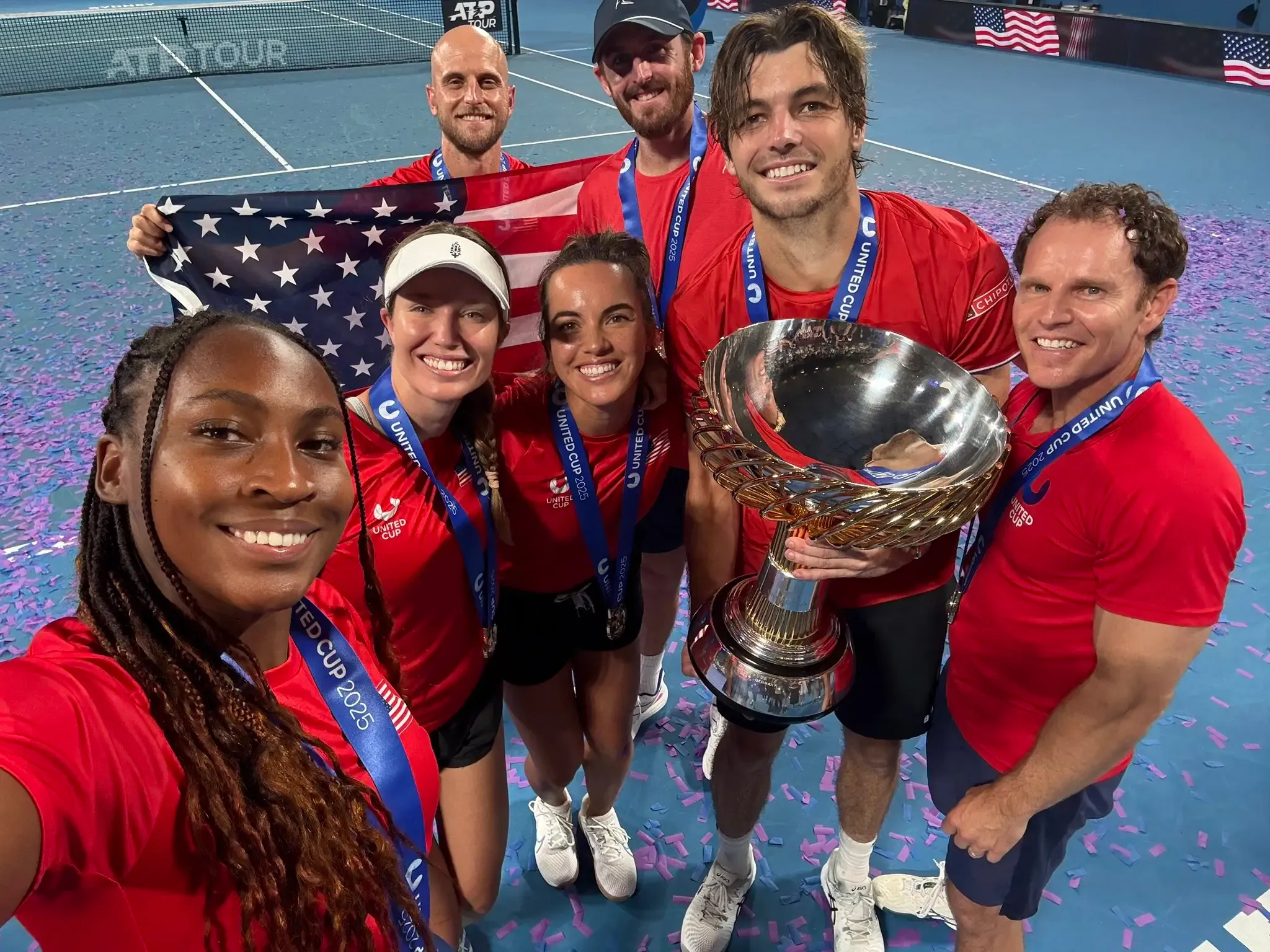 Coco Gauff's Stellar Performance Secures United Cup Victory for Team USA, Says Taylor Fritz