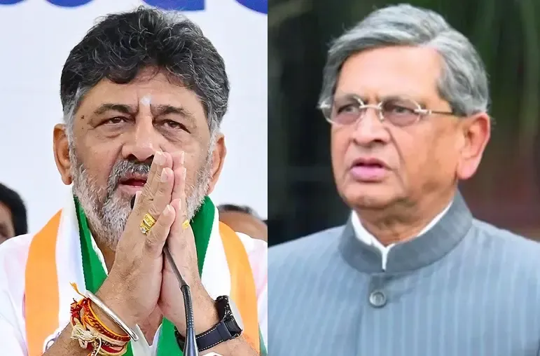 D.K. Shivakumar Remembers His Mentor S.M. Krishna: The Architect of Bengaluru's Silicon City Status