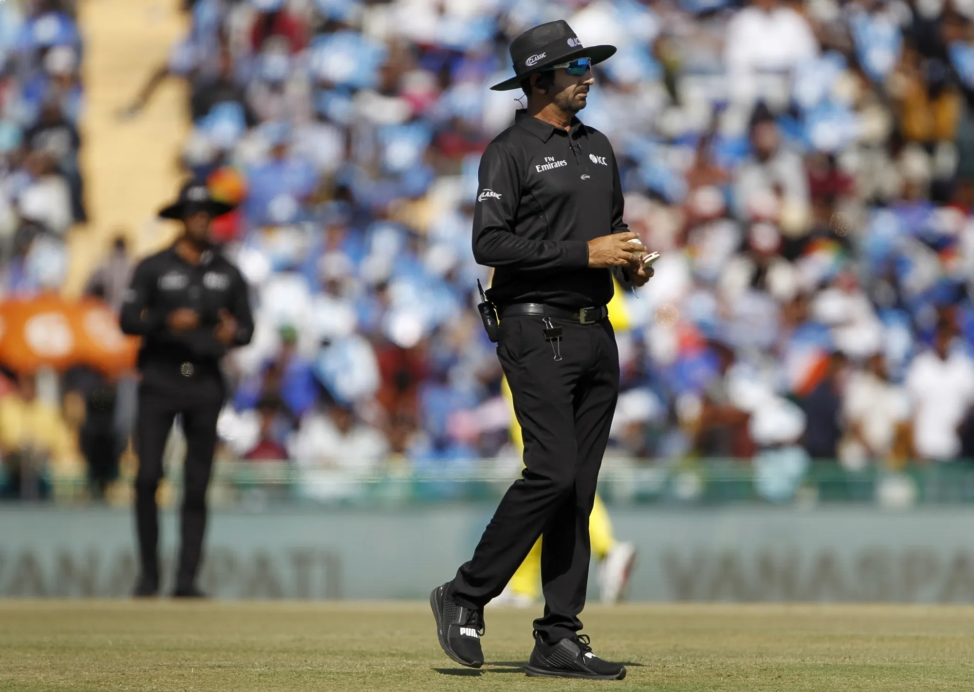 Umpire Anil Chaudhary Reflects on Unique Pressure of Officiating India
