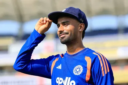 Manav Suthar's Test debut: 'My sister called first, said it's official'