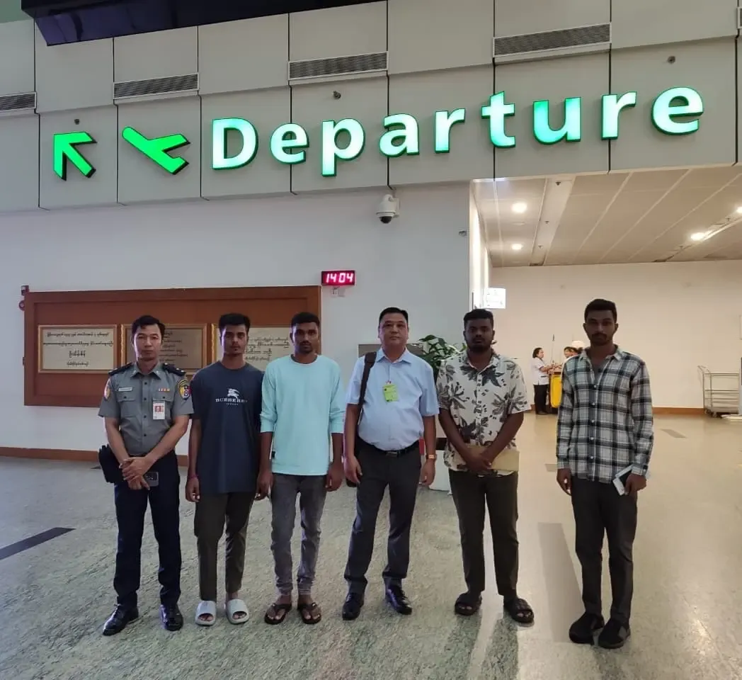 Repatriation of Four Indian Nationals from Myanmar's Cyber Scam Networks