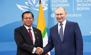 Myanmar's Prime Minister and Military Leaders to Meet Putin in Moscow