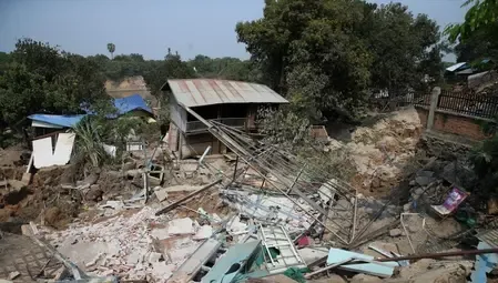 Myanmar Experiences 98 Aftershocks in 11 Days Following 7.7-Magnitude Earthquake