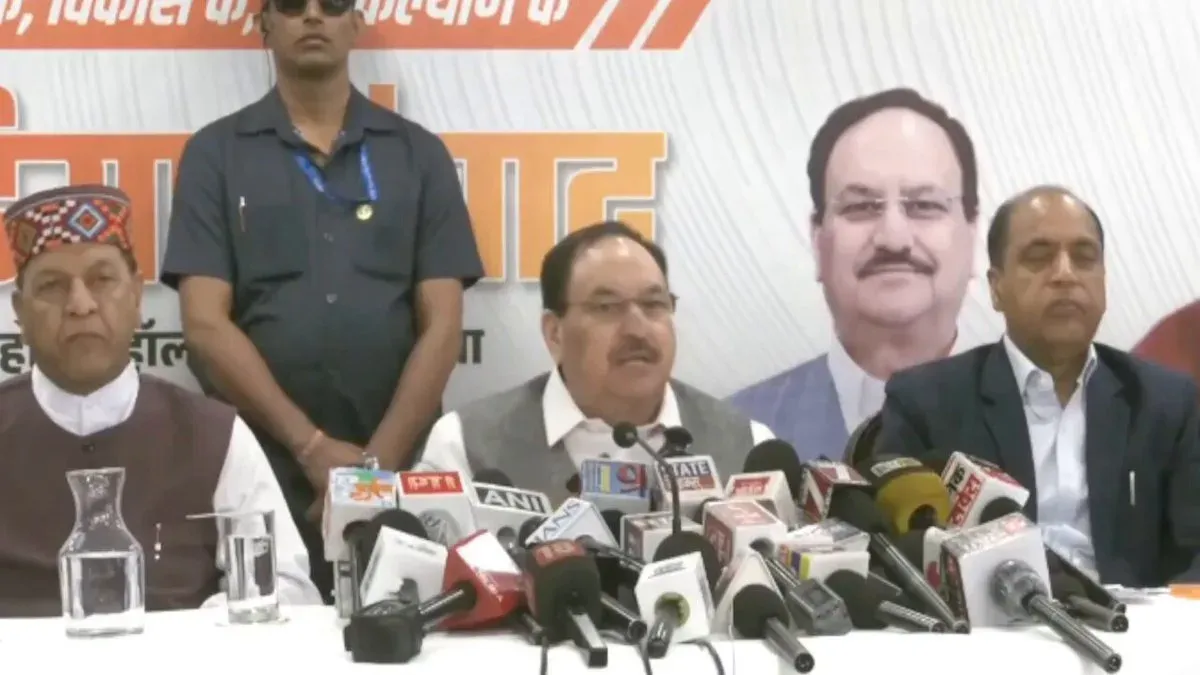 Nadda Accuses Himachal Govt of Failing to Use Central Funds