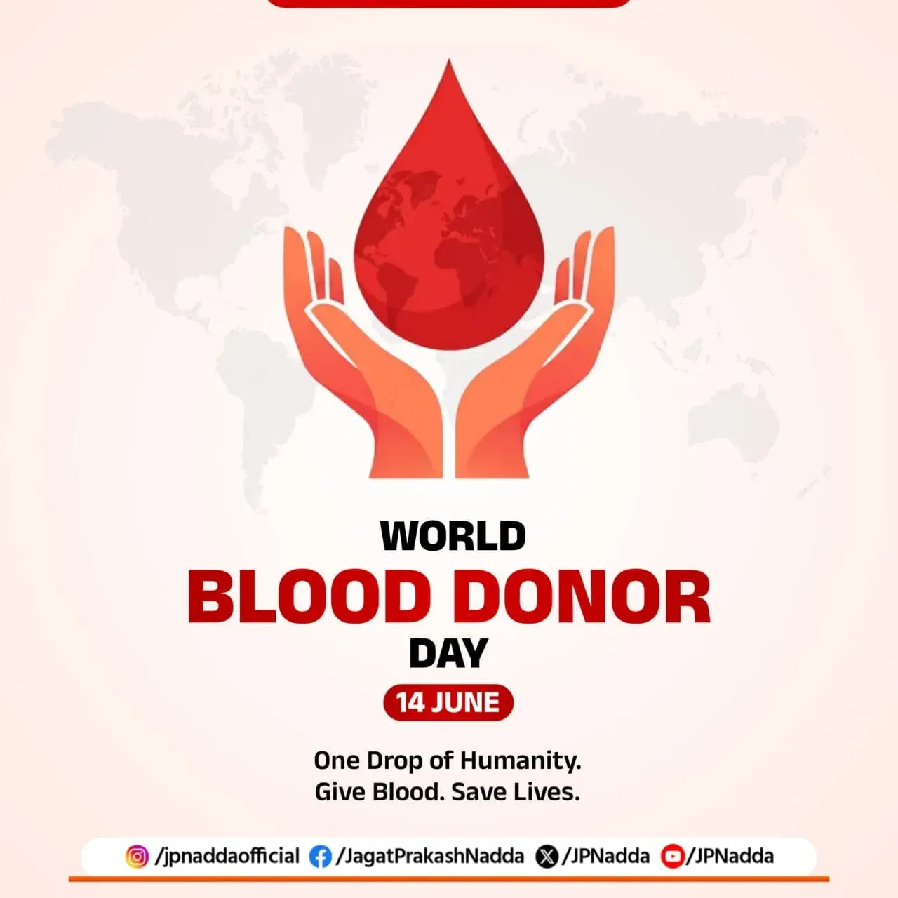 Nadda calls for voluntary blood donation on World Blood Donor Day
