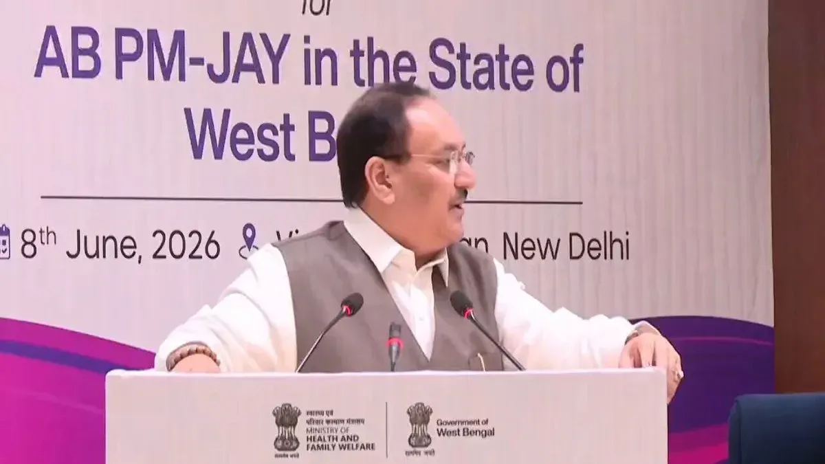 Nadda Hails Suvendu, Slams TMC Over Bengal Violence