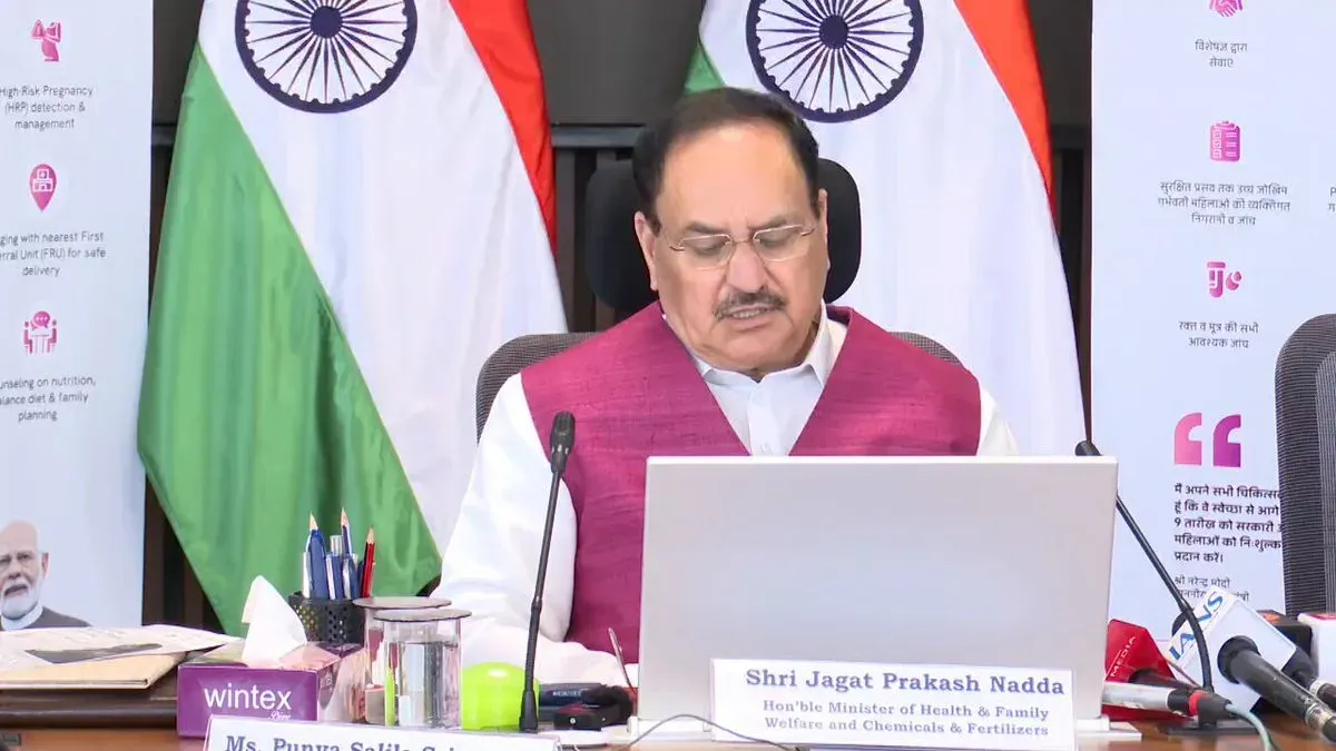 Nadda marks 10 years of PM Surakshit Matritva Abhiyan