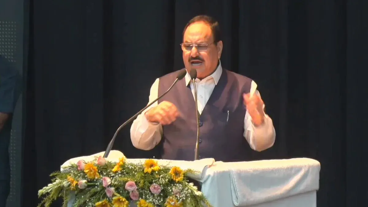 Nadda recalls student arrest during JP's Patna visit on Emergency anniversary