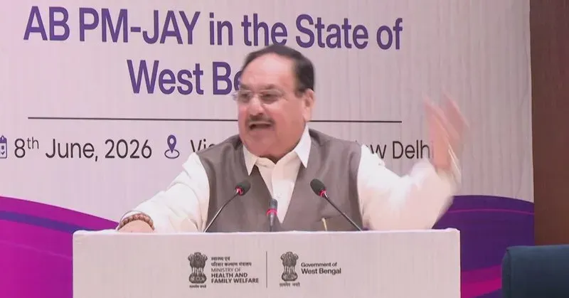 Nadda witnesses NHA-West Bengal MoU for AB-PMJAY rollout