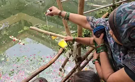 शिव नगरी के नागकूप में दर्शन को लगी भक्तों की कतार, श्रद्धालु बोले- ‘नाग देवताभ्याम नम:’ 