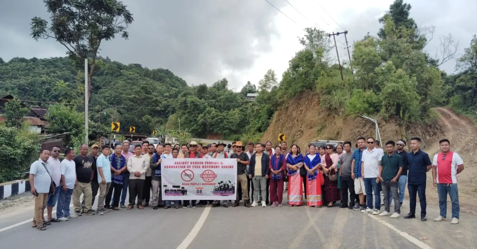 Why Did Naga Bodies Impose a 'Trade Embargo' Over Border Fencing Issues?