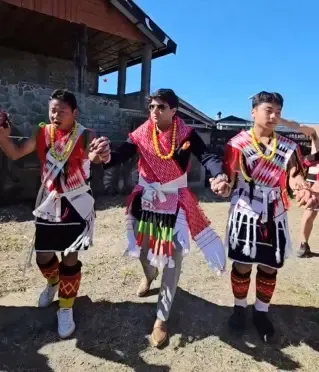 क्या नागालैंड में अंगामी ट्राइब के कार्यक्रम में सिंधिया का अनोखा अंदाज देखने को मिला?