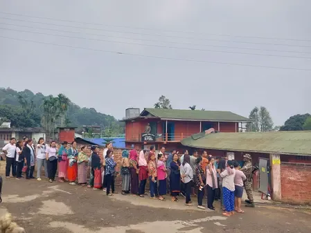 Koridang Assembly Bypoll Sees 60% Voter Participation by 1 PM